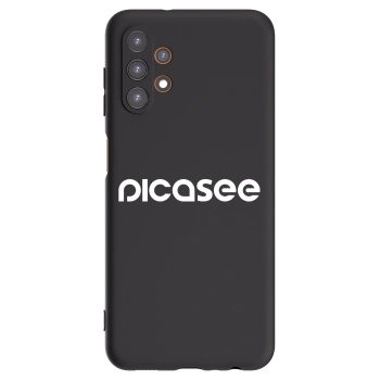 Picasee Μαύρη θήκη σιλικόνης για Samsung Galaxy A13 4G A135 - Picasee - new logo - white