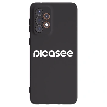 Picasee Μαύρη θήκη σιλικόνης για Samsung Galaxy A33 5G A336 - Picasee - new logo - white