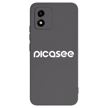 Picasee Μαύρη θήκη σιλικόνης για Vivo Y01 - Picasee - new logo - white