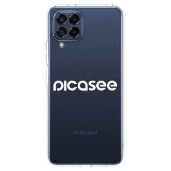 Picasee διαφανής θήκη σιλικόνης Samsung Galaxy M53 5G - Picasee - new logo - white