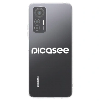 Picasee διαφανής θήκη σιλικόνης Xiaomi 12 Lite - Picasee - new logo - white