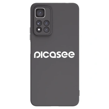 Picasee Μαύρη θήκη σιλικόνης για Xiaomi Redmi Note 11 Pro+ 5G - Picasee - new logo - white