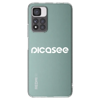 Picasee διαφανής θήκη σιλικόνης Xiaomi Redmi Note 11 Pro+ 5G - Picasee - new logo - white