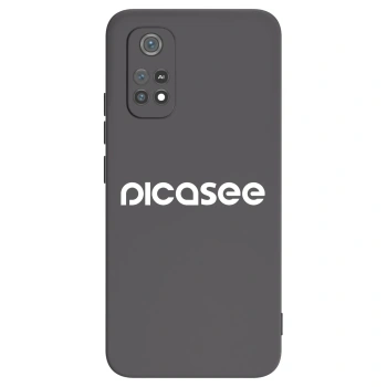 Picasee Μαύρη θήκη σιλικόνης για Xiaomi Poco M4 Pro - Picasee - new logo - white