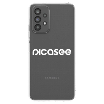 Picasee διαφανής θήκη σιλικόνης Samsung Galaxy A73 5G - Picasee - new logo - white