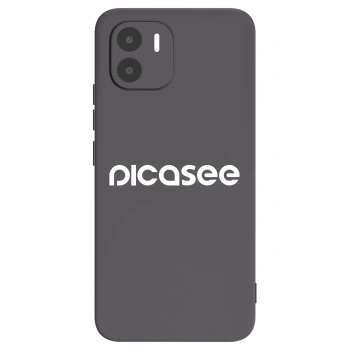 Picasee Μαύρη θήκη σιλικόνης για Xiaomi Redmi A1 - Picasee - new logo - white