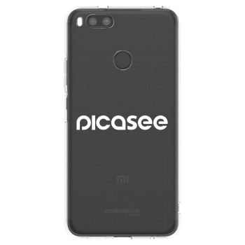 Picasee διαφανής θήκη σιλικόνης Xiaomi Redmi A1 - Picasee - new logo - white