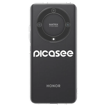 Picasee διαφανής θήκη σιλικόνης Honor Magic5 Lite 5G - Picasee - new logo - white