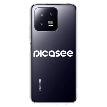 Picasee διαφανής θήκη σιλικόνης Xiaomi 13 Pro - Picasee - new logo - white
