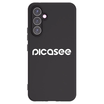 Picasee Μαύρη θήκη σιλικόνης για Samsung Galaxy A54 5G A546B - Picasee - new logo - white
