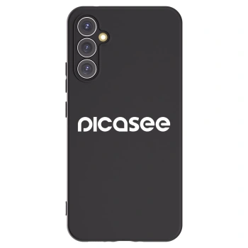 Picasee Μαύρη θήκη σιλικόνης για Samsung Galaxy A34 5G A346B - Picasee - new logo - white