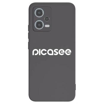 Picasee Μαύρη θήκη σιλικόνης για Xiaomi Redmi Note 12 5G - Picasee - new logo - white