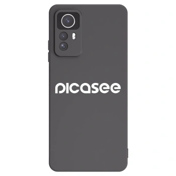Picasee Μαύρη θήκη σιλικόνης για Xiaomi Redmi Note 12S - Picasee - new logo - white