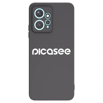 Picasee Μαύρη θήκη σιλικόνης για Xiaomi Redmi Note 12 4G - Picasee - new logo - white