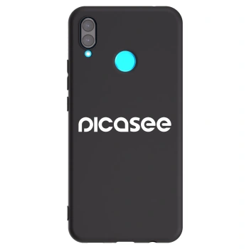 Picasee Μαύρη θήκη σιλικόνης για Huawei Nova 3 - Picasee - new logo - white