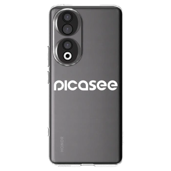 Picasee διαφανής θήκη σιλικόνης Honor 90 5G - Picasee - new logo - white