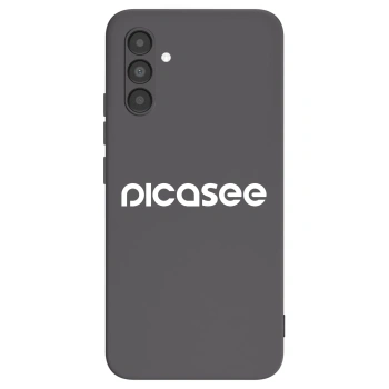 Picasee Μαύρη θήκη σιλικόνης για Samsung Galaxy A04s A047F - Picasee - new logo - white
