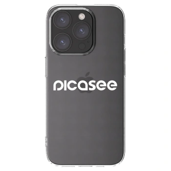Picasee διαφανής θήκη σιλικόνης Apple iPhone 15 Pro - Picasee - new logo - white