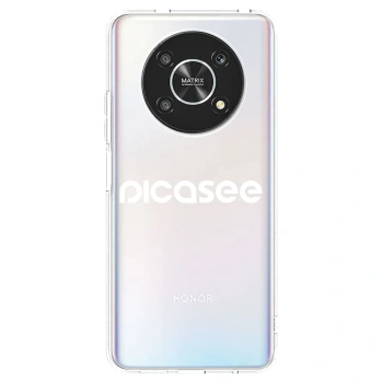 Picasee διαφανής θήκη σιλικόνης Honor Magic4 Lite 5G - Picasee - new logo - white
