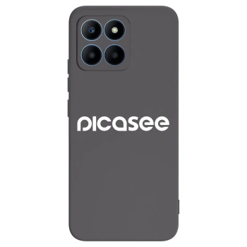 Picasee Μαύρη θήκη σιλικόνης για Honor 70 Lite - Picasee - new logo - white