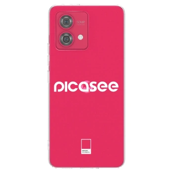 Picasee διαφανής θήκη σιλικόνης Motorola Moto G84 5G - Picasee - new logo - white