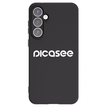 Picasee Μαύρη θήκη σιλικόνης για Samsung Galaxy S23 FE S711B - Picasee - new logo - white