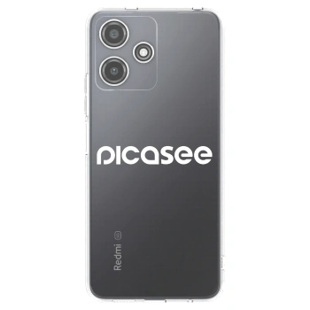 Picasee διαφανής θήκη σιλικόνης Xiaomi Redmi 12 5G - Picasee - new logo - white