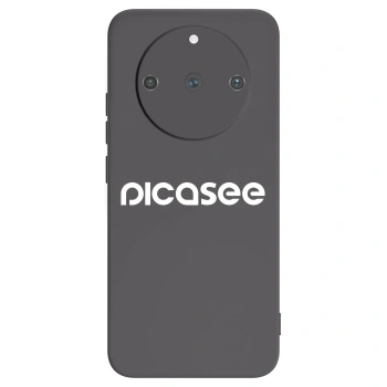 Picasee Μαύρη θήκη σιλικόνης για Realme 11 Pro+ - Picasee - new logo - white