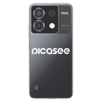 Picasee διαφανής θήκη σιλικόνης Xiaomi Poco X6 - Picasee - new logo - white