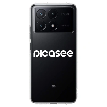 Picasee διαφανής θήκη σιλικόνης Xiaomi Poco X6 Pro - Picasee - new logo - white
