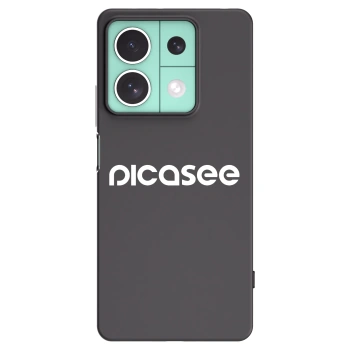 Picasee Μαύρη θήκη σιλικόνης για Xiaomi Redmi Note 13 5G - Picasee - new logo - white