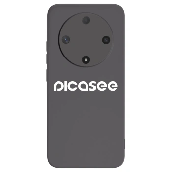 Picasee Μαύρη θήκη σιλικόνης για Honor Magic6 Lite 5G - Picasee - new logo - white