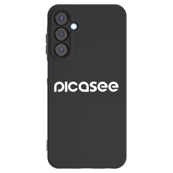 Picasee Μαύρη θήκη σιλικόνης για Samsung Galaxy A25 A256B 5G - Picasee - new logo - white