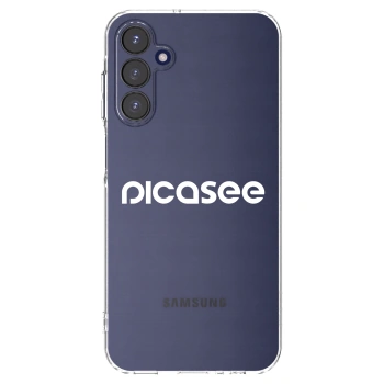 Picasee διαφανής θήκη σιλικόνης Samsung Galaxy A15 A155F 4G - Picasee - new logo - white