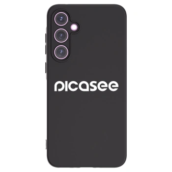 Picasee Μαύρη θήκη σιλικόνης για Samsung Galaxy A35 5G A356B - Picasee - new logo - white