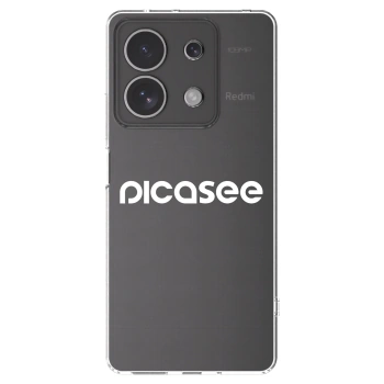 Picasee διαφανής θήκη σιλικόνης Xiaomi Redmi Note 13 4G - Picasee - new logo - white