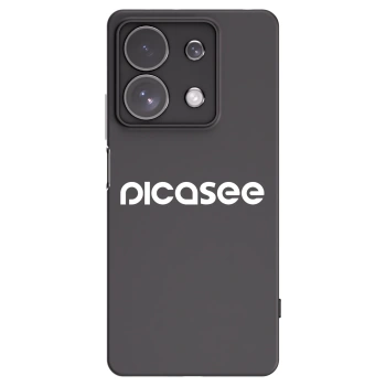 Picasee Μαύρη θήκη σιλικόνης για Xiaomi Redmi Note 13 Pro 4G - Picasee - new logo - white