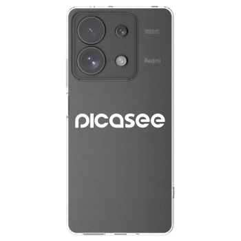 Picasee διαφανής θήκη σιλικόνης Xiaomi Redmi Note 13 Pro 4G - Picasee - new logo - white