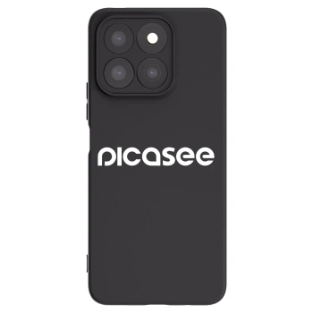 Picasee Μαύρη θήκη σιλικόνης για Honor X8b - Picasee - new logo - white