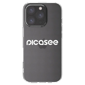 Picasee διαφανής θήκη σιλικόνης Apple iPhone 16 Pro - Picasee - new logo - white