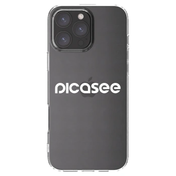 Picasee διαφανής θήκη σιλικόνης Apple iPhone 16 Pro Max - Picasee - new logo - white
