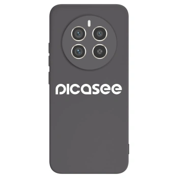 Picasee Μαύρη θήκη σιλικόνης για Realme 12 Pro 5G - Picasee - new logo - white