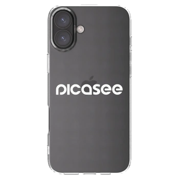 Picasee διαφανής θήκη σιλικόνης Apple iPhone 16 Plus - Picasee - new logo - white