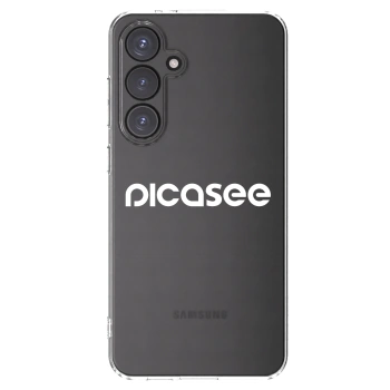 Picasee διαφανής θήκη σιλικόνης Samsung Galaxy S24 FE S721B - Picasee - new logo - white