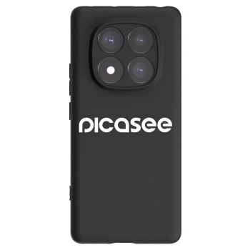 Picasee Μαύρη θήκη σιλικόνης για Xiaomi Redmi Note 14 Pro 5G - Picasee - new logo - white