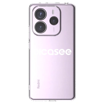 Picasee διαφανής θήκη σιλικόνης Xiaomi Redmi Note 14 5G - Picasee - new logo - white