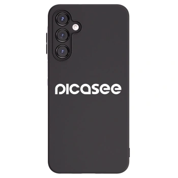 Picasee Μαύρη θήκη σιλικόνης για Samsung Galaxy A16 5G - Picasee - new logo - white