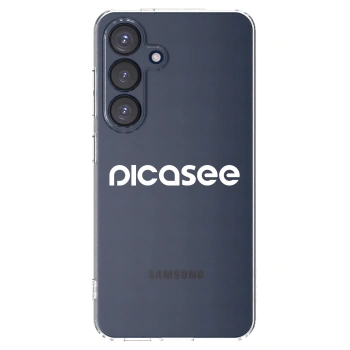 Picasee διαφανής θήκη σιλικόνης Samsung Galaxy S25 5G - Picasee - new logo - white