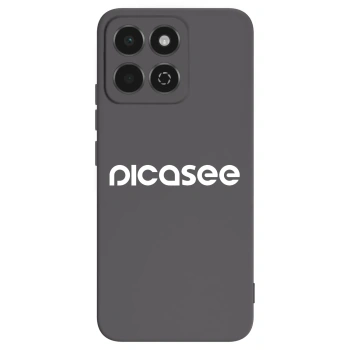 Picasee Μαύρη θήκη σιλικόνης για Honor 200 Smart 5G - Picasee - new logo - white