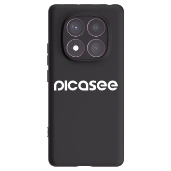Picasee Μαύρη θήκη σιλικόνης για Xiaomi Redmi Note 14 Pro 4G - Picasee - new logo - white